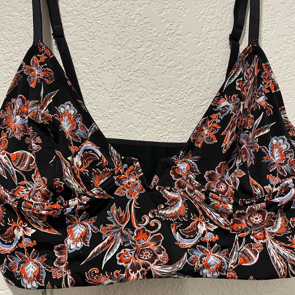 Free People floral bralette